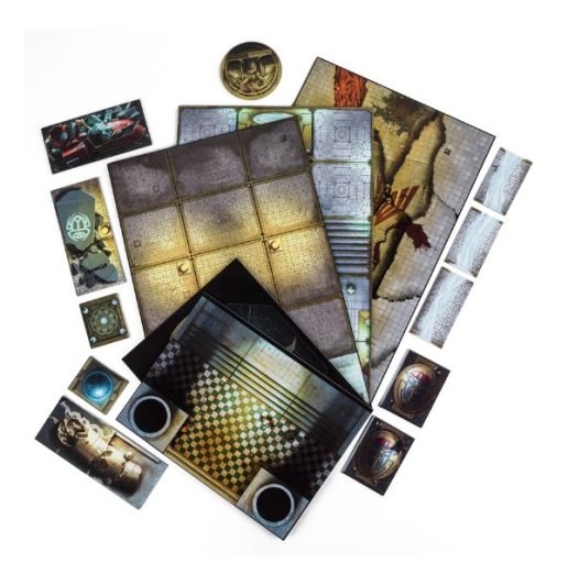 The Horus Heresy: Burning of Prospero - поле, карточки, рулбук