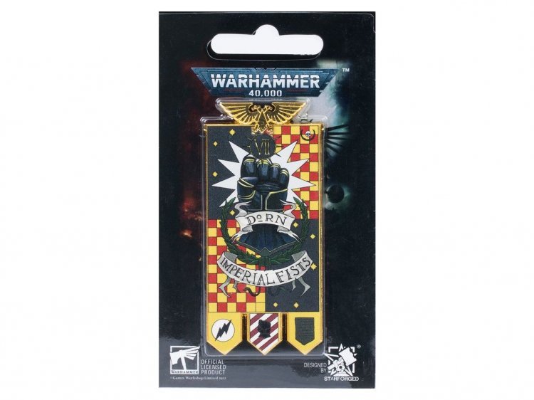 Starforged: Imperial Fists Chapter Banner Magnet (предзаказ 2024, GW Direct)