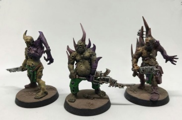 Warhammer 40k Death Guard Poxwalkers x10 (Painted) #2