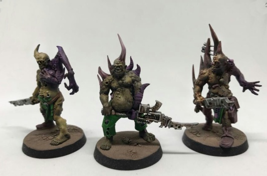 Warhammer 40k Death Guard Poxwalkers x10 (Painted) #2