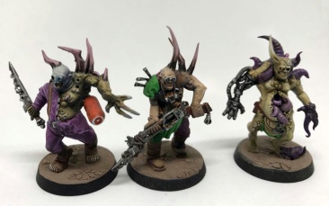 Warhammer 40k Death Guard Poxwalkers x10 (Painted) #2
