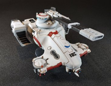 Warhammer 40k Tau Empire Hammerhead Gunship (Tau Army item №9/9, Pro-Painted)