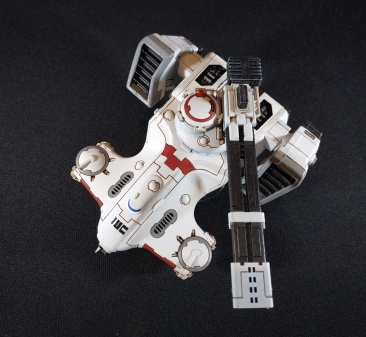 Warhammer 40k Tau Empire Hammerhead Gunship (Tau Army item №9/9, Pro-Painted)