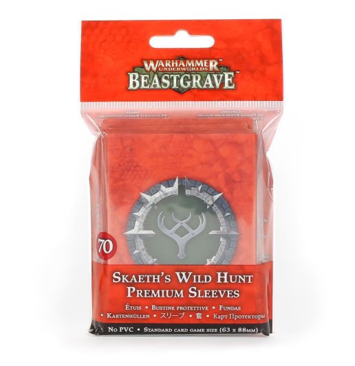 Warhammer Underworlds: Beastgrave – Skaeth&#039;s Wild Hunt Card Sleeves