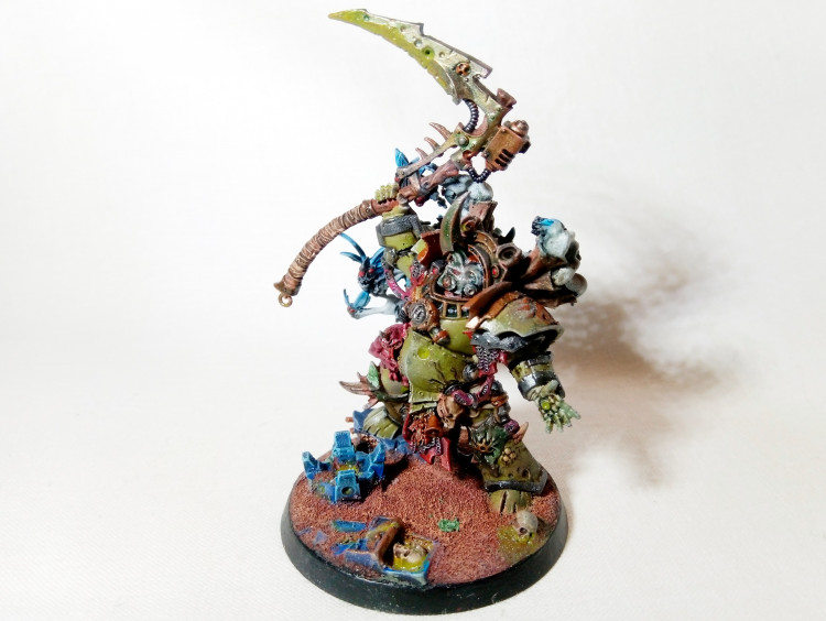 Warhammer 40k Death Guard Typhus - Herald of the Plague God (Pro-Painted)