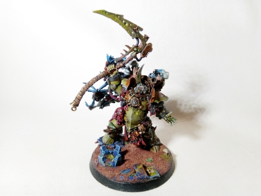 Warhammer 40k Death Guard Typhus - Herald of the Plague God (Pro-Painted)