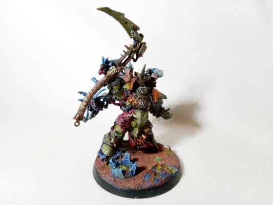 Warhammer 40k Death Guard Typhus - Herald of the Plague God (Pro-Painted)