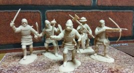 Английская пехота 100-летняя война