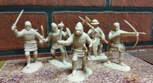 Английская пехота 100-летняя война