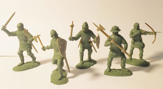 Английская пехота 100-летняя война