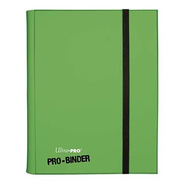 АЛЬБОМ &quot;Ultra-Pro&quot; &quot;PRO-BINDER&quot; (с листами по 3х3 кармашка, для карт в протекторах): светло-зеленый
