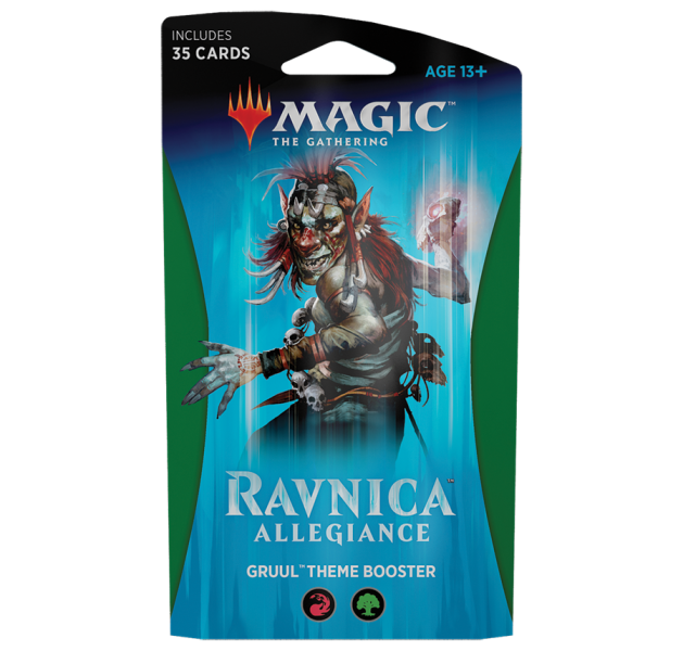 Ravnica Allegiance: Gruul тематический бустер
