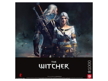 Пазл The Witcher Geralt & Ciri - 1000 элементов (Gaming серия)