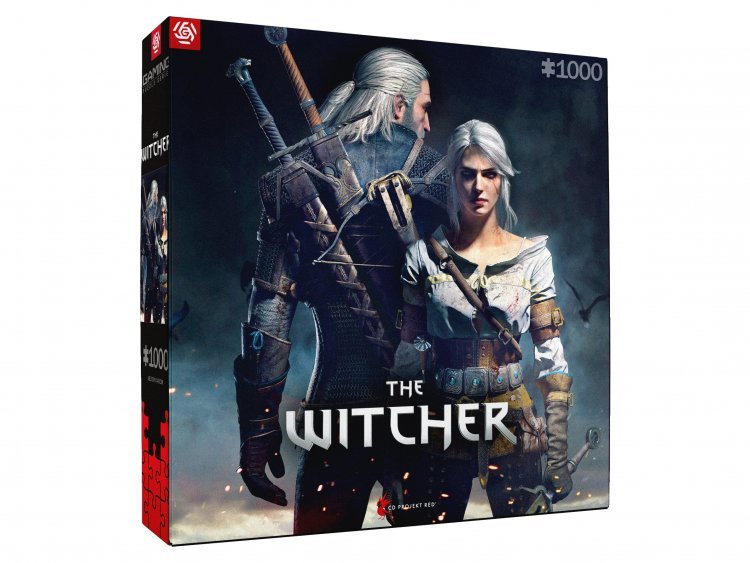 Пазл The Witcher Geralt & Ciri - 1000 элементов (Gaming серия)