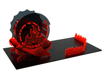 Башня для бросания кубиков "Пламя Хаоса"