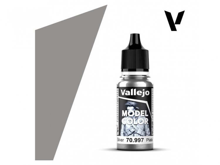 Краска Vallejo Model Color: Silver 70.997