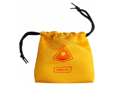 Мешочек Uniqbag 15 StringWave (150х150 мм, жёлтый)