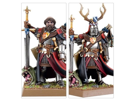 Questing Knight Paladin with Great Weapon (предзаказ 2025, The Old World, Kingdom of Bretonnia)