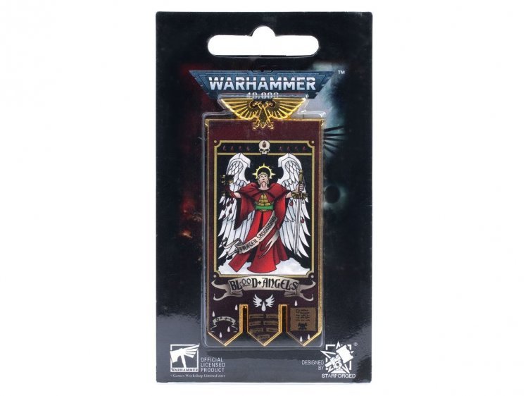 Starforged: Blood Angels Chapter Banner Magnet (предзаказ 2024, GW Direct)