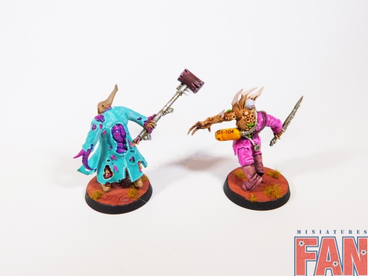 Warhammer 40k Death Guard Poxwalkers x10 (Painted)