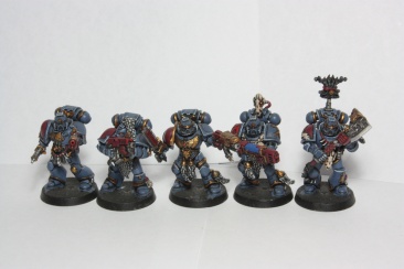 Warhammer 40k Space Wolves Wolves Pack x10 (Painted)