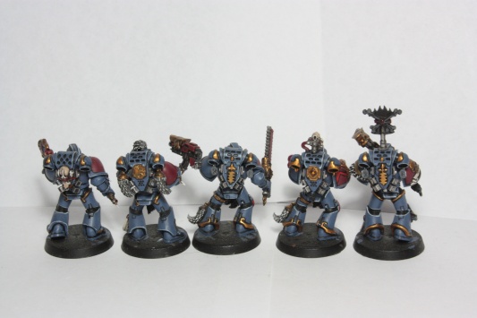 Warhammer 40k Space Wolves Wolves Pack x10 (Painted)