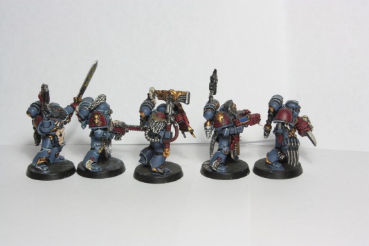 Warhammer 40k Space Wolves Wolves Pack x10 (Painted)