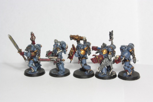 Warhammer 40k Space Wolves Wolves Pack x10 (Painted)