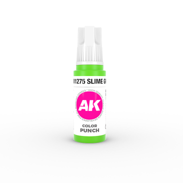 Краска AK Interactive Color Punch: Slime Green AK11275 (17 мл) (2024)