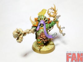 Warhammer 40k Death Guard Malignant Plaguecaster (Pro-Painted)