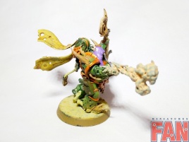 Warhammer 40k Death Guard Malignant Plaguecaster (Pro-Painted)