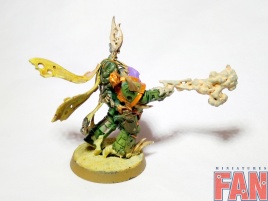 Warhammer 40k Death Guard Malignant Plaguecaster (Pro-Painted)