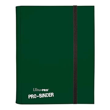 АЛЬБОМ &quot;Ultra-Pro&quot; &quot;PRO-BINDER&quot; (с листами по 3х3 кармашка, для карт в протекторах): темно-зеленый