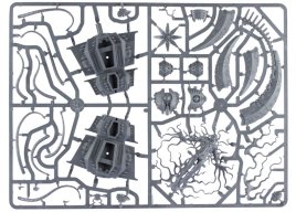 Necron Tesseract Vault/Obelisk (предзаказ 2024, Necrons)