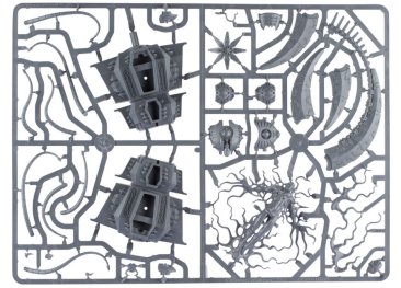 Necron Tesseract Vault/Obelisk (предзаказ 2024, Necrons)