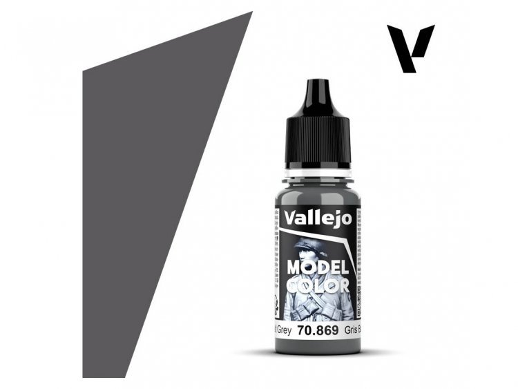 Краска Vallejo Model Color: Basalt Grey 70.869