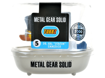 Фигурка-утка Tubbz. Metal Gear Solid: Dr Hal "Otacon" Emmerich