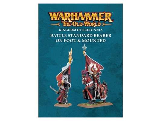 Battle Standard Bearer Mounted and on Foot