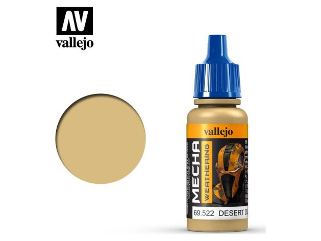 Краска Vallejo Mecha Weathering: Desert Dust 69.522
