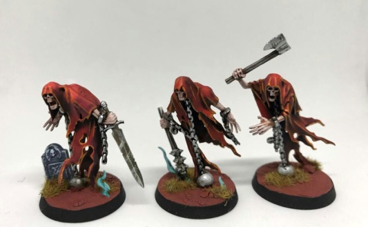 Warhammer Age of Sigmar Nighthaunt Chainrasp Horde x10 (Painted) #2