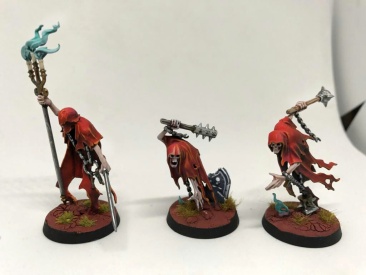 Warhammer Age of Sigmar Nighthaunt Chainrasp Horde x10 (Painted) #2