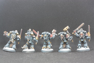 Warhammer 40000 Space Wolves Wolves Pack x10 (Painted)