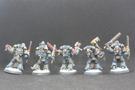 Warhammer 40000 Space Wolves Wolves Pack x10 (Painted)