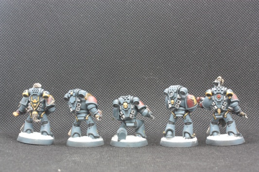 Warhammer 40000 Space Wolves Wolves Pack x10 (Painted)