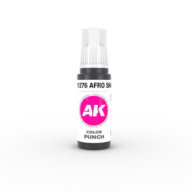 Краска AK Interactive Color Punch: Afro Shadow AK11276 (17 мл) (2024)