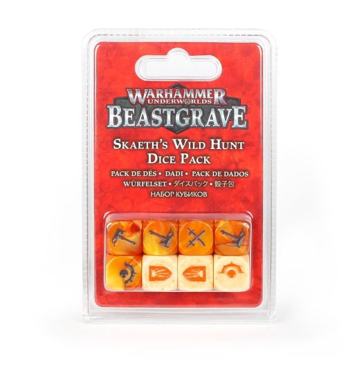 Warhammer Underworlds: Beastgrave – Skaeth&#039;s Wild Hunt Dice Pack