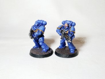 Warhammer 40000 Space Marine Ultramarines Primaris Intercessors x10 (Pro-Painted)