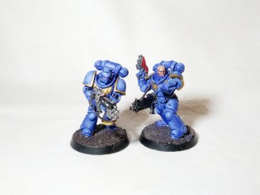 Warhammer 40000 Space Marine Ultramarines Primaris Intercessors x10 (Pro-Painted)