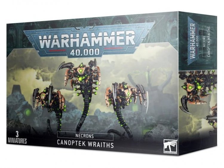 Necron Canoptek Wraiths (Предзаказ 2024, Warhammer 40k)