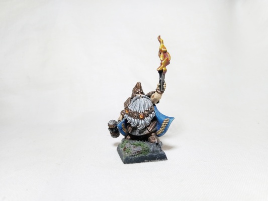 Warhammer Fantasy Battles Age of Sigmar Dwarf Runelord (Pro-Painted)